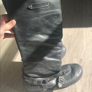 Born Black tall boots